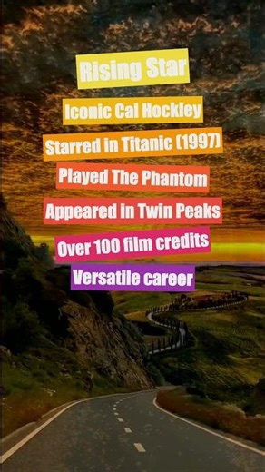 Billy Zane: From Titanic To Twin Peaks