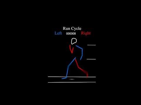 Run Cycle Animation Reference