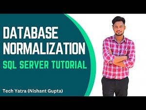 SQL Server Database Normalization: 1NF, 2NF, 3NF Explained