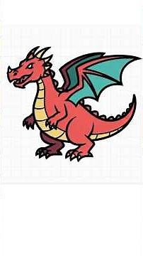 How to Draw a Dragon | Easy Step-by-Step Fantasy Drawing Tutorial for Kids & Beginners