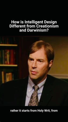Is intelligent design different than creationism? And how exactly is it different than Darwinism? Dr. Meyer explains it very well in this short snippet from a show on PBS. Thoughts? . . . . . . . . . . . #intelligentdesign #scienceiscool #scienceandfaith #creationism #biologystudent #sciencestudent | Center for Science & Culture