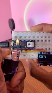 Temperature measurement with Arduino Nano 33 IoT #arduino #engineering #engineer #electronics | Upload Ideas with Itamar