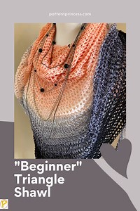 "Beginner" Triangle Shawl