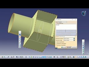 "CatiaV5 Trim Surface Explained: Boost Your 3D Modeling Skills!" #catiav5r20 @Free_cad_tutorial