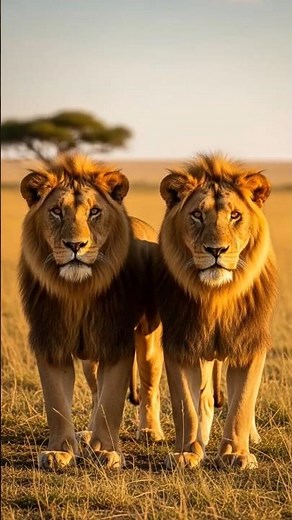 "Two Brown Male Lions | Nat Geo Wild Documentary 2025 | National Geographic Wildlife in Action