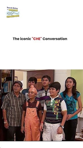 The iconic Che Conversation ! #tmkoc #funny #jethalal #daya #shortsfeed