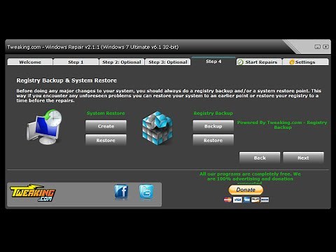 Windows Repair (All In One) Free Windows Repair Tool