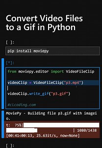35K views · 519 reactions | Convert Video Files to a Gif in Python | Python Coding | Facebook