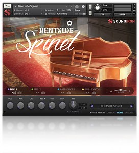 Bentside Spinet by Soundiron - Keyboard