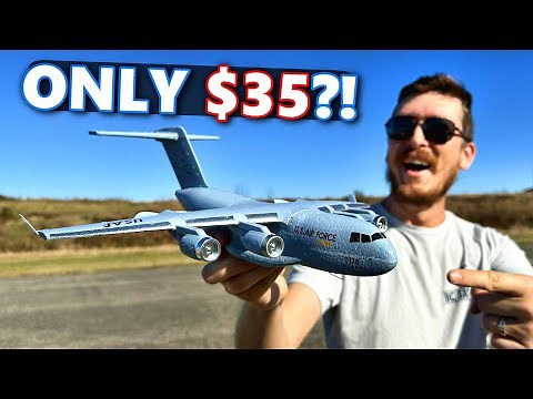 $35 RC Military Plane BETTER THAN $450 RC Military Airplane?