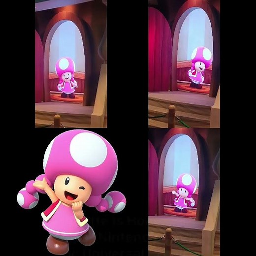 Toadette Is Super Nintendo World For Universal Studios Japan By: VN & Nintendo