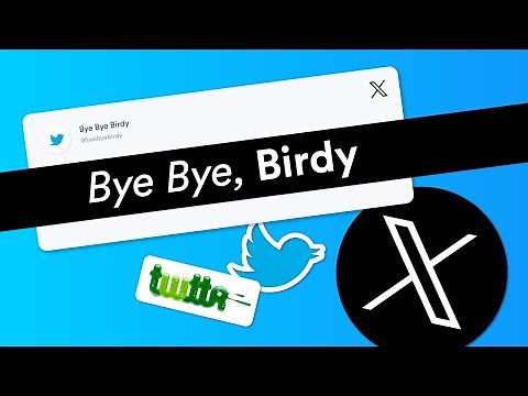 Twitter Logo Evolution From Bird to X