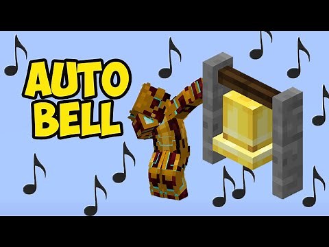 MINECRAFT how to make REPEATING REDSTONE BELL or AUTO BELL (2026)
