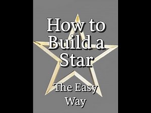 How to Build A Star with a Miter Saw or a Speed Square (Ep.2)