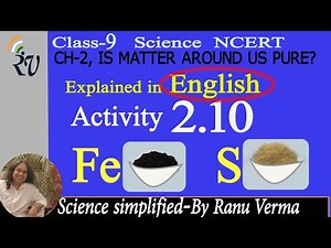 Activity 2.10 |CBSE Class 9th NCERT Science (Explained in English) | Is Matter Around Us Pure?
