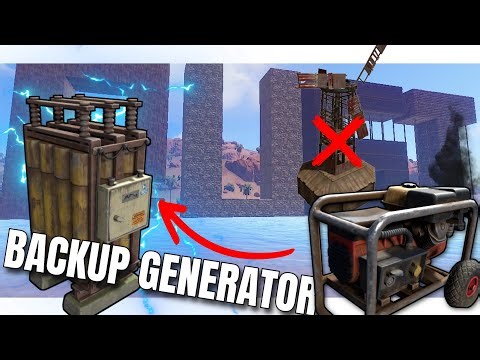 RUST | Easy Automatic Backup Generator | Electrical Guide in 4K