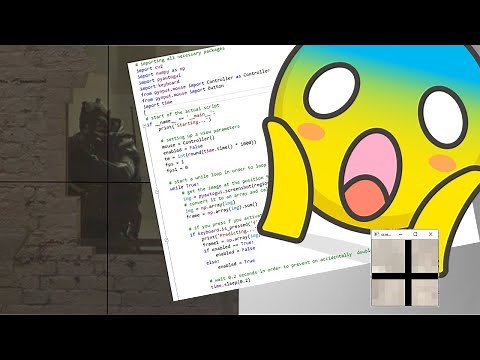 HowTo: Trigger bot for any shooter game! [python3, opencv-python (cv2), numpy, pyautogui, pynput]