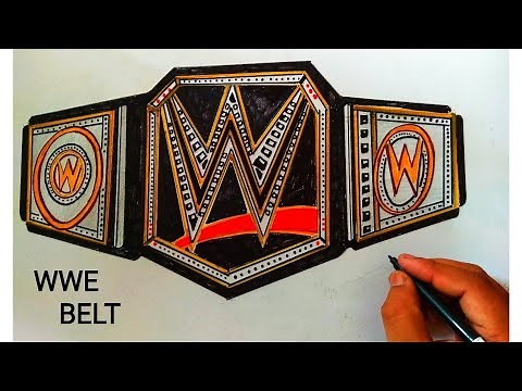 WWE Belt drawing