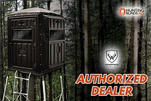 Elevated Hunting Blinds With QP Kit Advantage Hunting 5031060