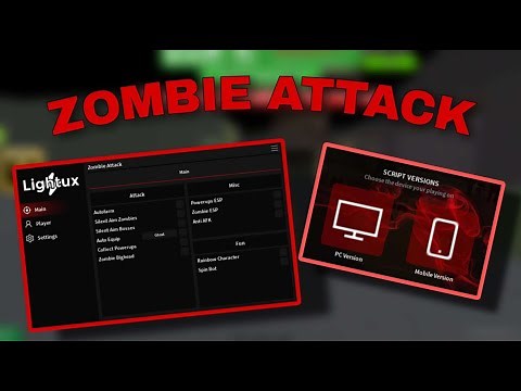 (BEST) ZOMBIE ATTACK SCRIPT | PC & MOBILE SUPPORT | PASTEBIN | Roblox Script/Hack Showcase