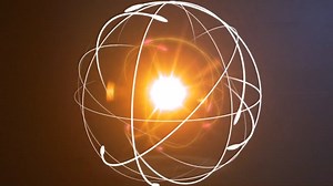 Atoms, Electrons, Energy. Free Stock Video