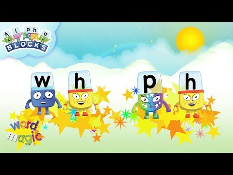 Learn to Read WH & PH | Phonics and Word Magic | ‪@officialalphablocks‬
