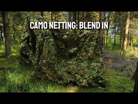 Camouflage Netting: Blend In