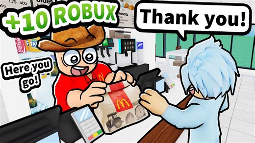 You can get Robux from working here