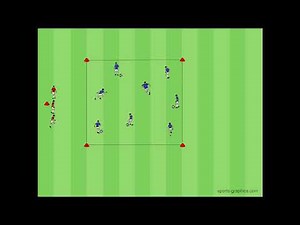 Football training - Pressing Warm Up - Counter-pressing