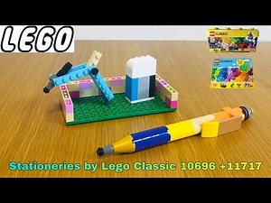 Lego Classic 11717+10696 assembling to stationeries #202