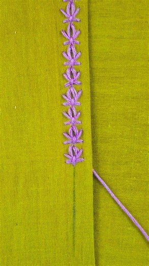 Border Embroidery Design | Easy Border Embroidery Tutorial ..🤩😍