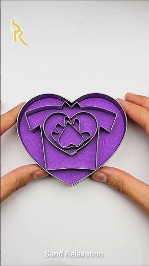 👕👔 Kinetic Sand Cutting ASMR SHAPES Satisfying Video #shorts