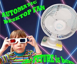 Automatic Desktop Fan