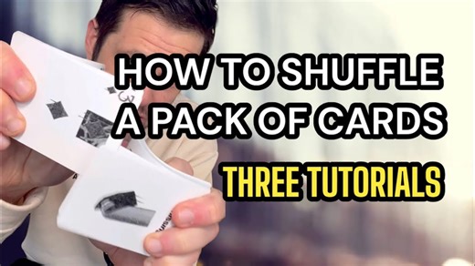 How to Shuffle a Deck of Cards Like a Pro! (Easy Tutorial) 🎩✨