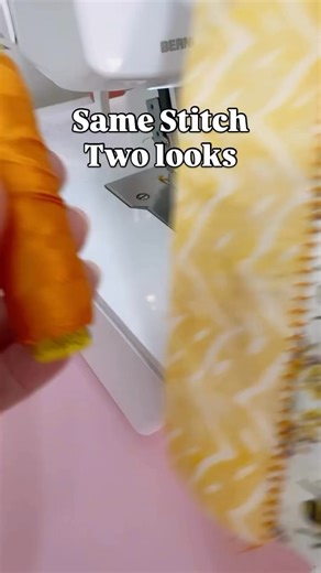 The flatlock stitch is like a true poker face—it’s got two sides, and both can win the hand. ♠️♥️ Show off the clean ladder for bold lines, or play the squiggly side for soft texture. Either way, your serger’s holding the perfect cards 👀✨ Shown first with (Wonderfil Spagetti™) in the needle- use a larger 90/14 ELx705 Here’s how I set mine up: This is a 2-Thread Flatlock Wide. •Left needle – 12 wt Spagetti thread – size 90/14 needle – tension 1-2 •Lower looper – regular serger thread – tension 5