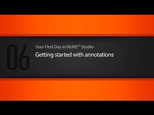 Nuke Studio | Annotations