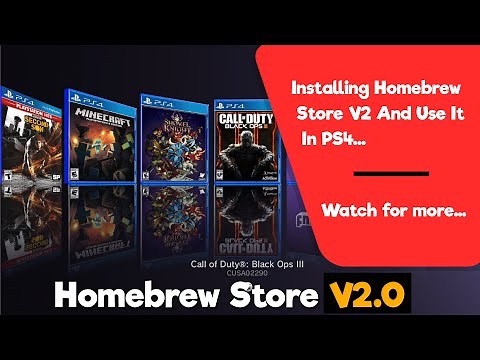 PS4 HOMEBREW STORE V2.0 | Installation and Use