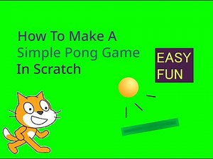How to Make A Pong Game In Scratch | Easy and fun