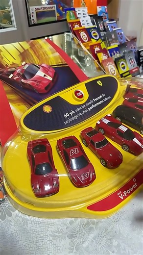 Shell FERRARİ Seti #fun #funny #ferrari #shell #cars #diecast #collection #collector #funnyvideo #ff