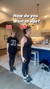 481K views · 6.6K reactions | My 92 year old mom and me doing a mobility workout. You might not be able to do these exercises at the same level, but with even a small effort, you'll feel better than you do today. BTW my mom started her fitness routine at the age of 65. What's her "secret"? 樂#consistency. Save this . Try it. Share it. #60 #92 #homeworkouts #beginnerworkout #fitnessgoals #aginggracefully | Fitmomof7 | Facebook