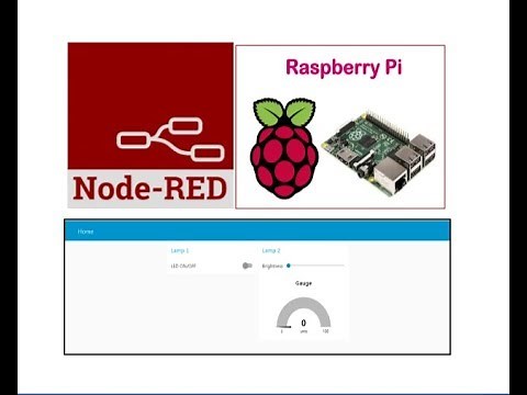 Raspberry Pi : Light LED ON / OFF using Node Red
