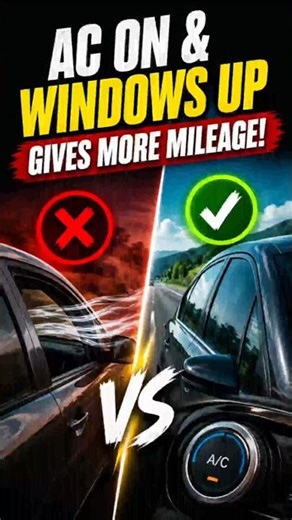 Open Windows Are Destroying Your CAR Mileage