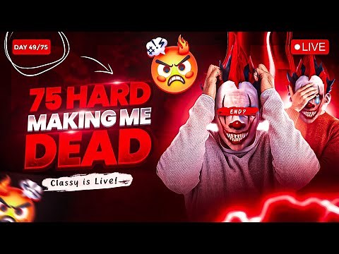 Another Challenging Stream 🥵 Classy Live 👽 Day 49/75 #freefirelive #classyfreefire