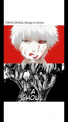 Tokyo Ghoul: Manga vs Anime 🩸Same story. VERY different impact.