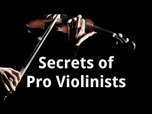 How to Sound like a PRO Violinist: the secret sauce!
