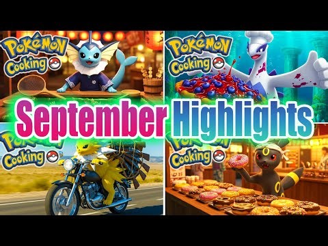 Watch All Pokémon Cooking Scenes from September! AI-Generated Pokémon Dishes Are Hilarious! #Pokemon