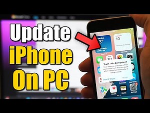 How to update your iPhone using your Computer (Easy Method)