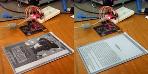 E-ink Display Driven DIY