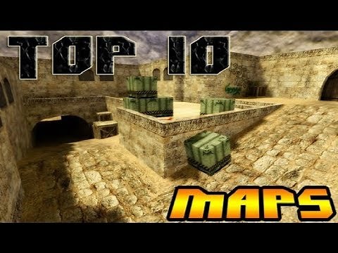 Top 10 Most Popular Maps in Counter Strike 1.6