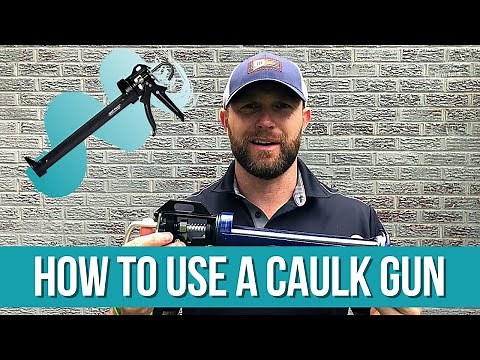 How to Use a Caulk Gun | Beginners Guide
